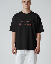 画像をギャラリービューアに読み込む, Tee : WHY NOT? LIFE IS SHORT