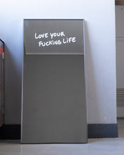 画像をギャラリービューアに読み込む, Art: Print on Mirror (L) : LOVE YOUR FUCKING LIFE