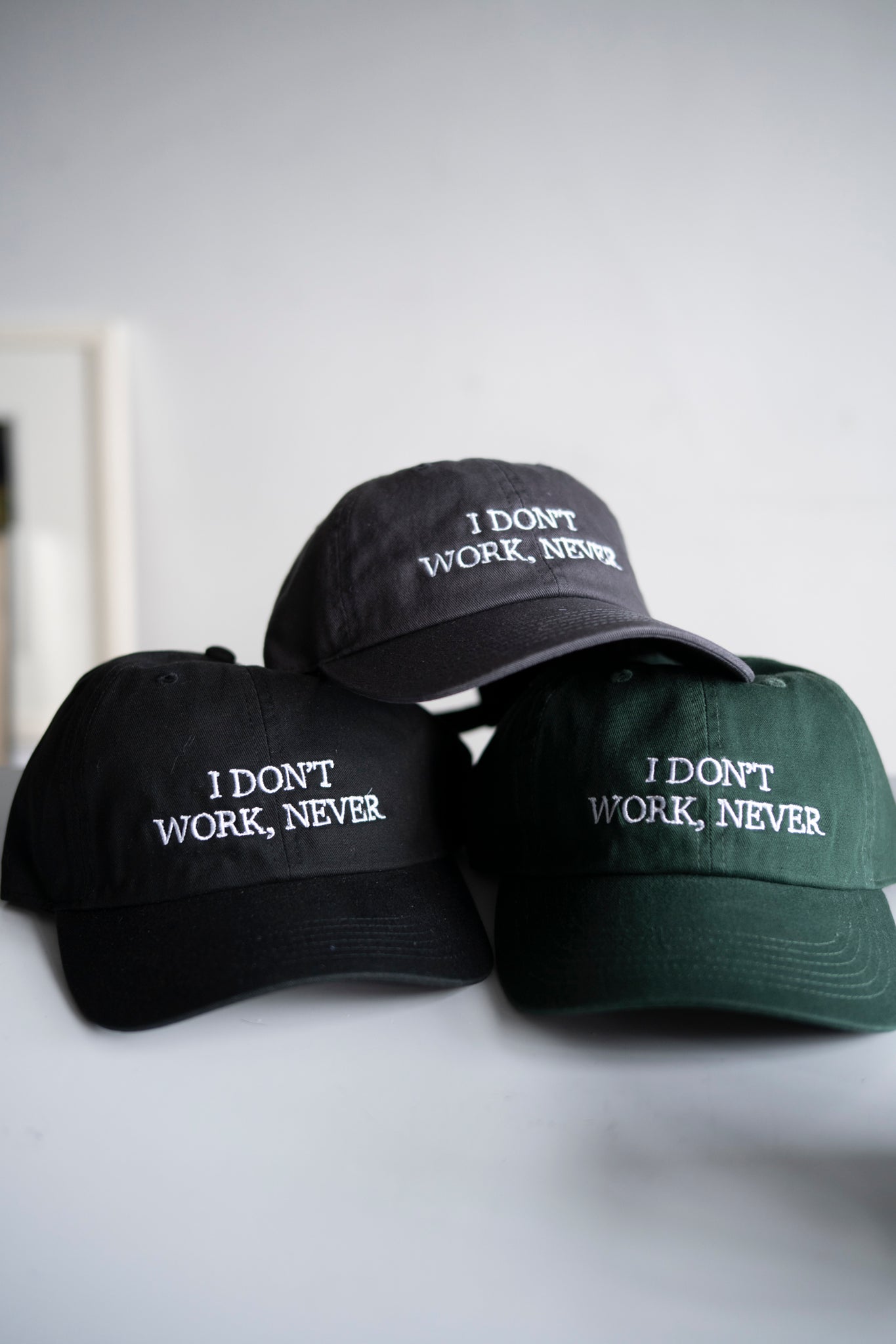 チャッピーです CAP - NEVER WORK – Do Nothing Congress ™