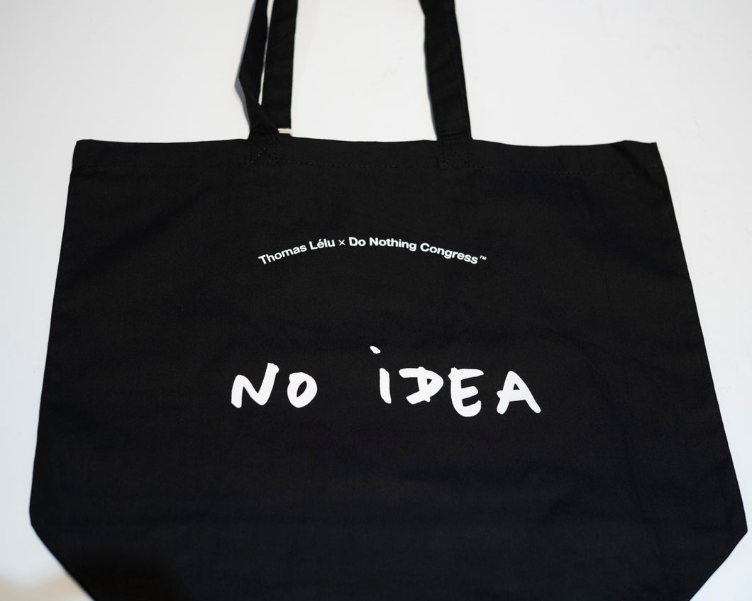 ORGANIC COTTON TOTE : NO IDEA