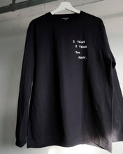 画像をギャラリービューアに読み込む, L/S Tee : I THINK I THINK TOO MUCH
