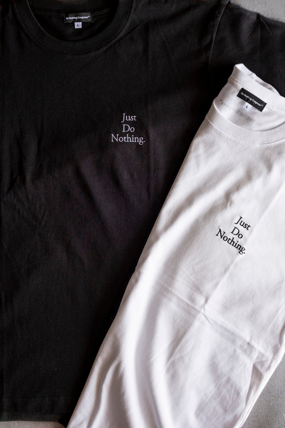 Tee : Just Do Nothing '25 EMB