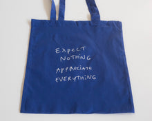 画像をギャラリービューアに読み込む, DAILY BAG : EXPECT NOTHING, APPRECIATE EVERYTHING
